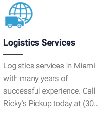 Logistics Services